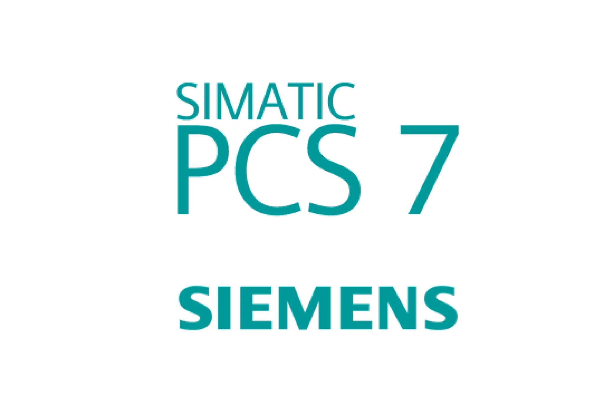 Logo der Simatic PCS 7 von Siemens.